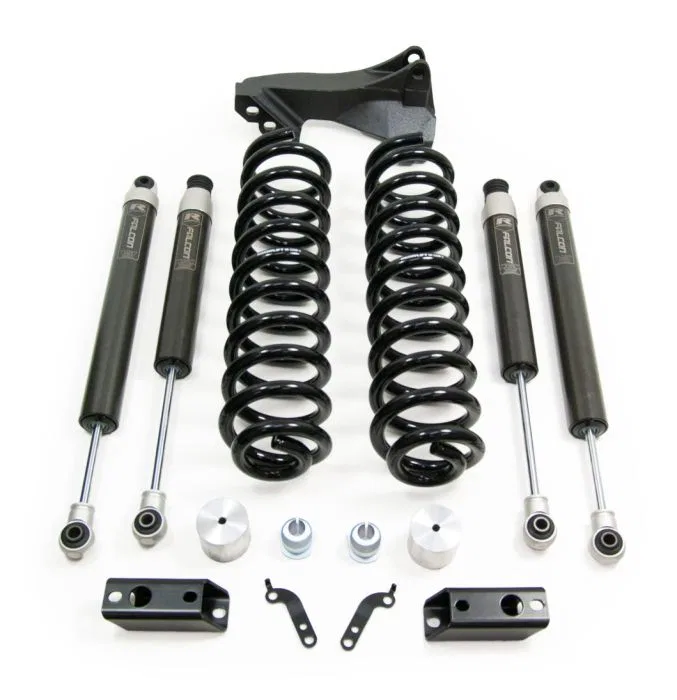 46-27240 – READYLIFT Leveling Kit Suspension, 2-1/2 Inch Lift Coil Spring With Coil Springs/ Front And Rear Falcon Sh...